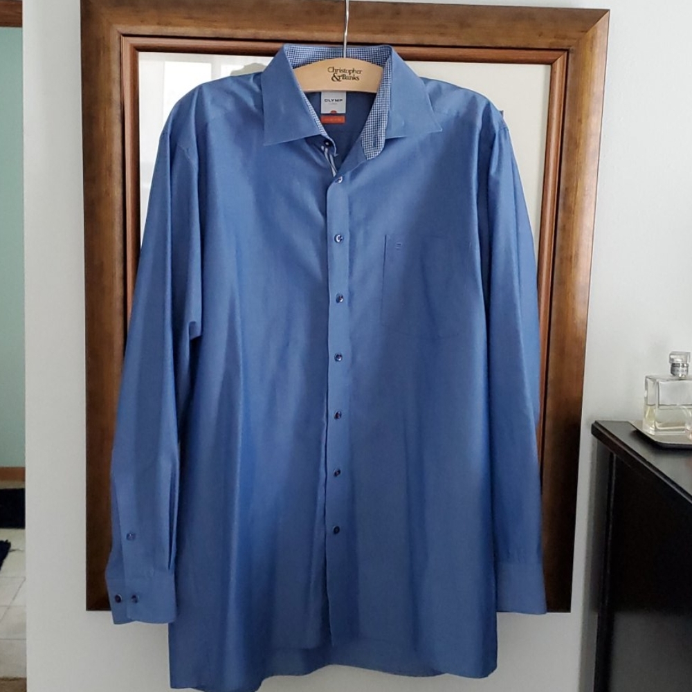 Olymp Dress Shirt 43 eu / 17 us